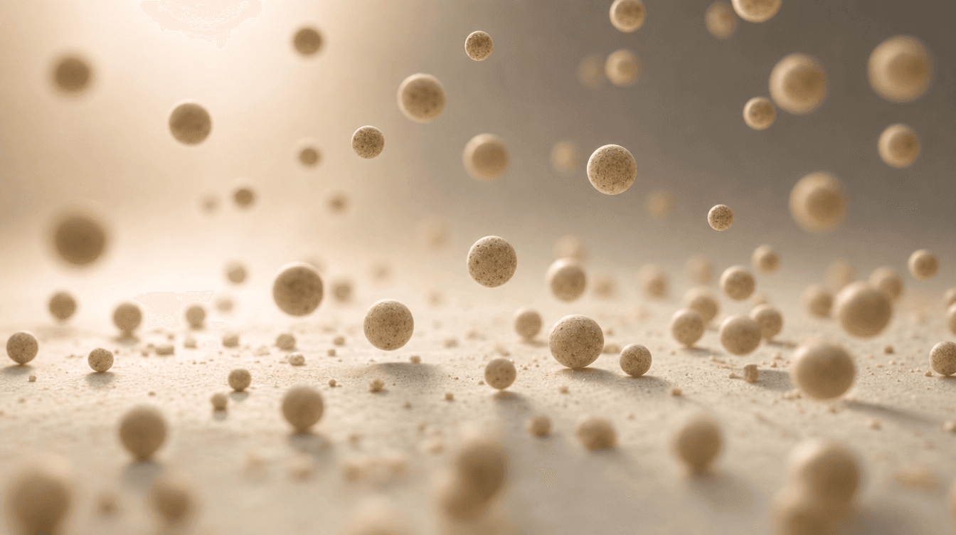 Ollin granules in a bowl